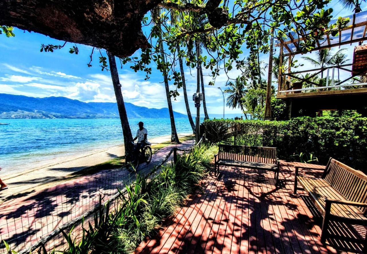 Aconchego E Pe Na Areia Em Ilhabela Villa Exterior foto