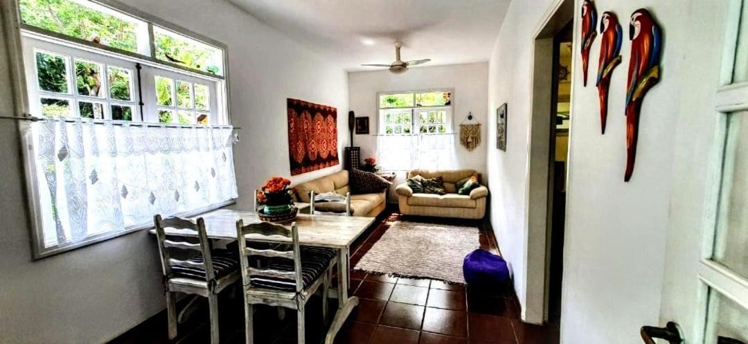 Aconchego E Pe Na Areia Em Ilhabela Villa Exterior foto